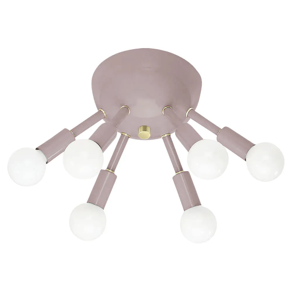 Color Sputnik Flush Mount