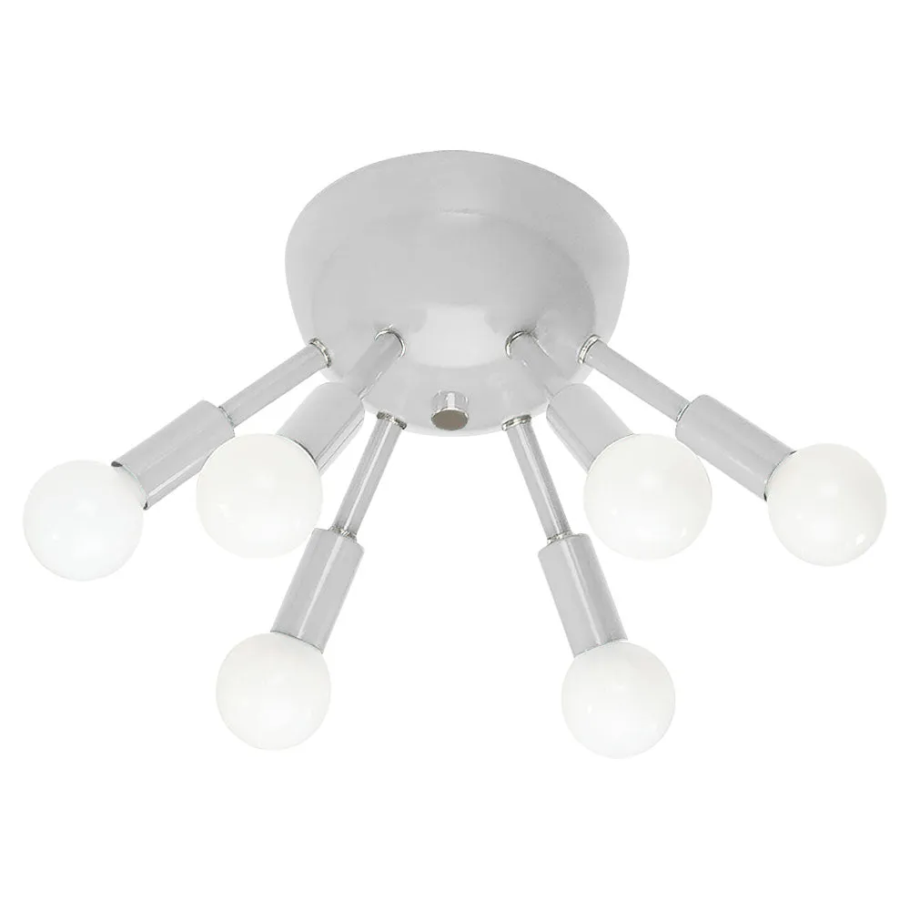 Color Sputnik Flush Mount