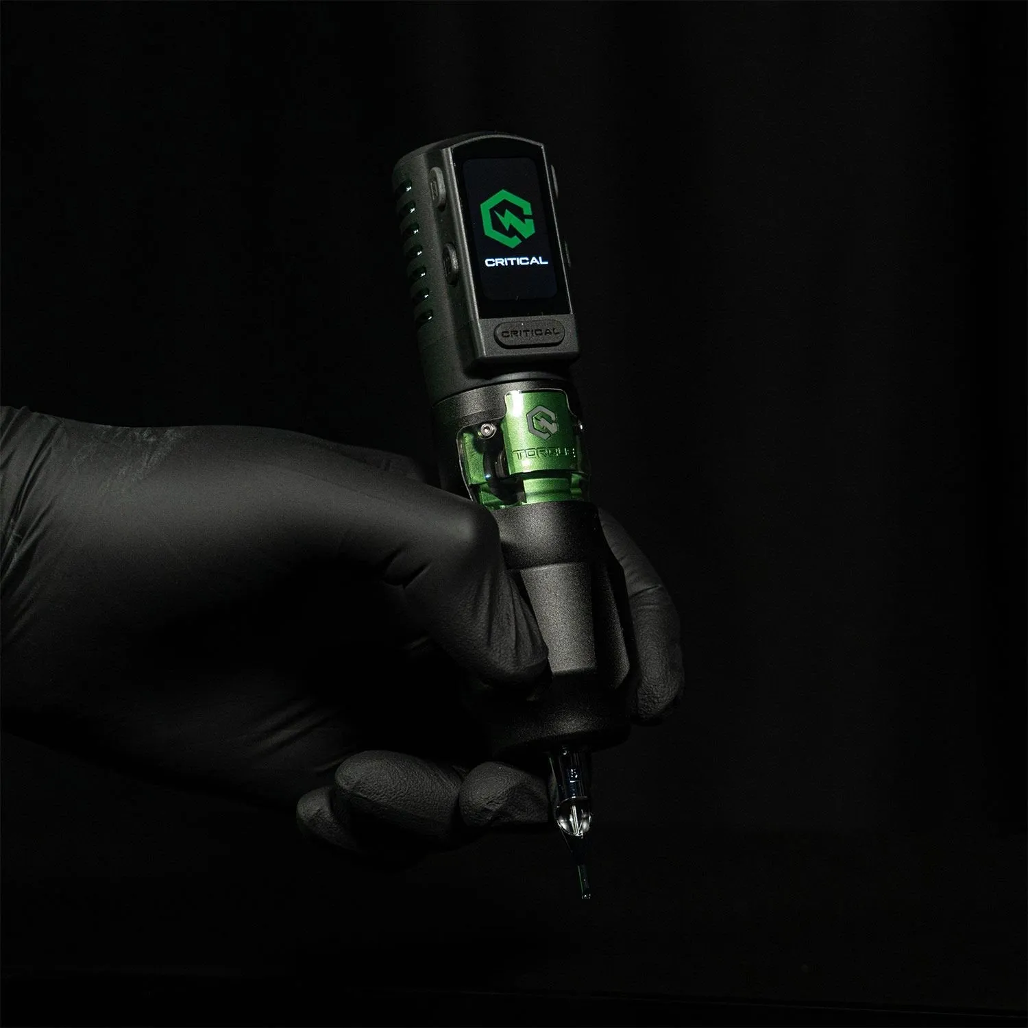 Critical Aluminum Grip Black 40mm
