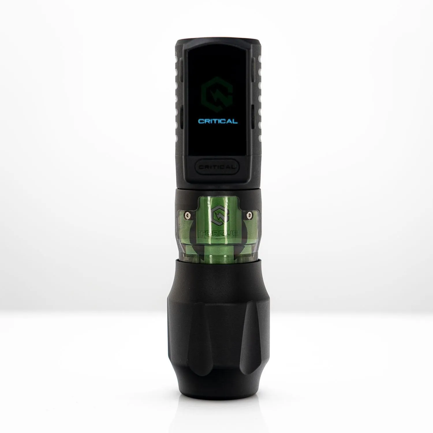Critical Aluminum Grip Black 40mm