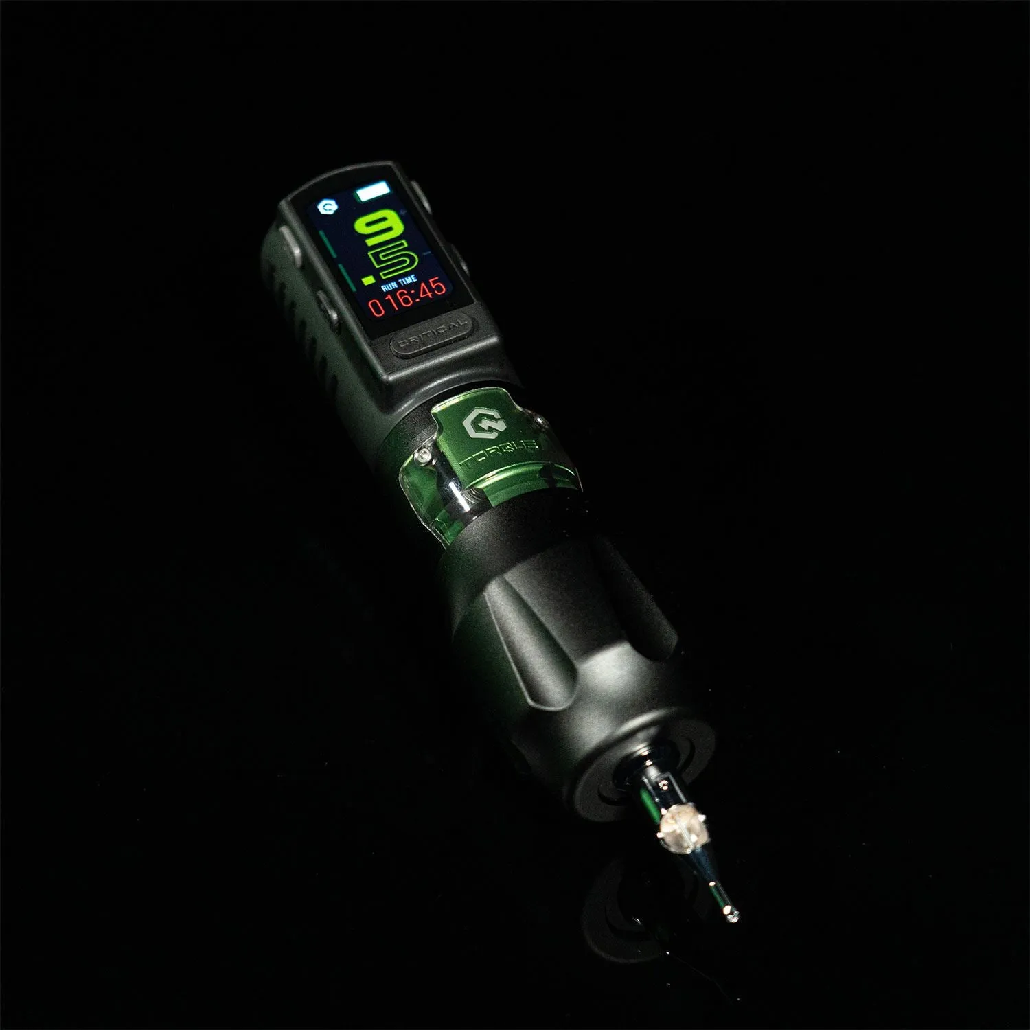 Critical Aluminum Grip Black 40mm