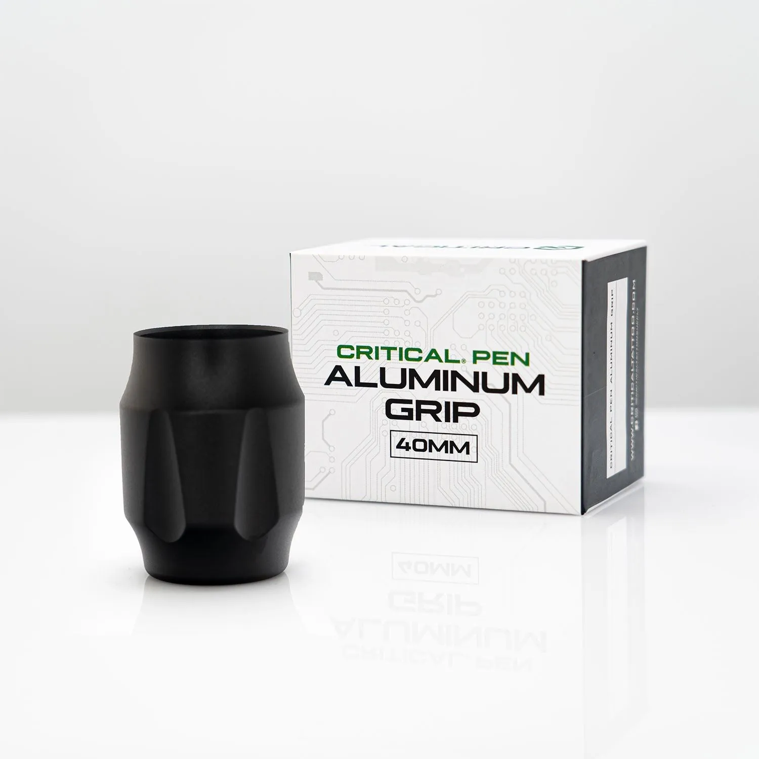 Critical Aluminum Grip Black 40mm