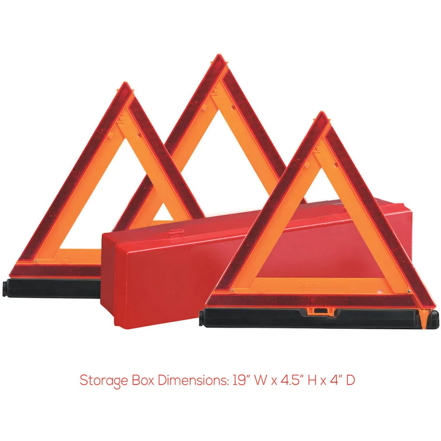 Deflecto Emergency Warning Triangle Kits