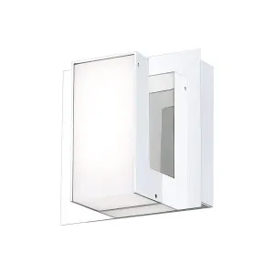 Delrosa 5 in. LED Wall Light Chrome Finish