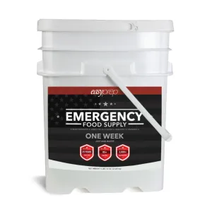 EasyPrep Emergency Food Supply Bucket - One Week