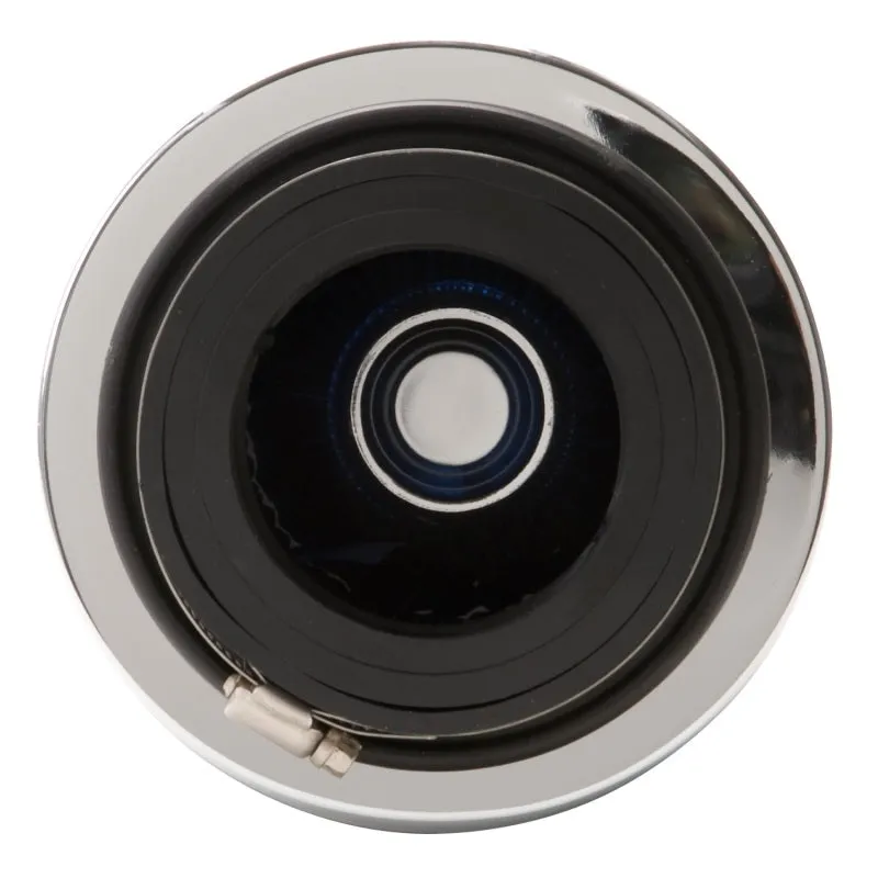 Edelbrock Pro-Flo Air Filter Element Conical 6" Base 4-3/4" Top Diameter - 10-1/2" Tall - Chrome/Blue