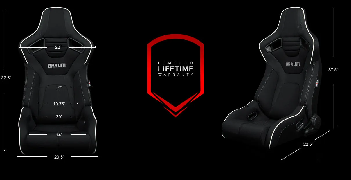 ELITE-R Series Sport Reclinable Seats - Priced Per Pair