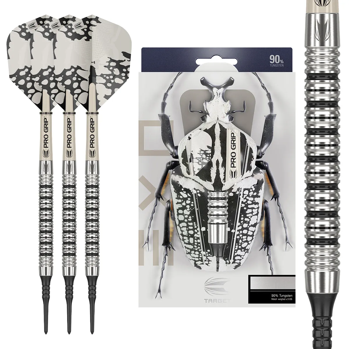 Exo 11 90% Tungsten Soft Tip Darts by Target