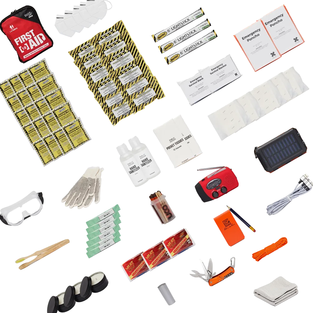 Fireproof/Waterproof Emergency Kits