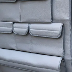 For Ford Transit Custom Double Seat Leatherette Back Seat Organiser