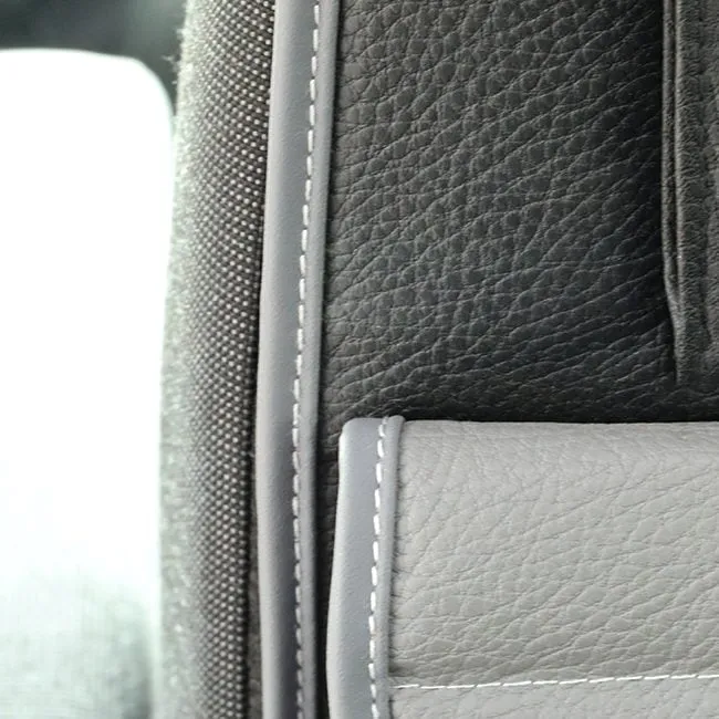 For Ford Transit Custom Double Seat Leatherette Back Seat Organiser