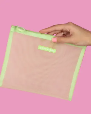 Glow on the Go Zip Bag - Green