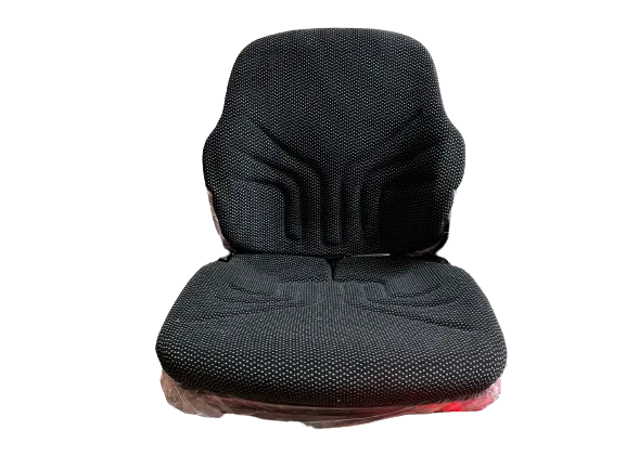 Grammer Seat Top S721 (Upper Only) in Black and Gray Matrix Cloth - P/N: 1205878
