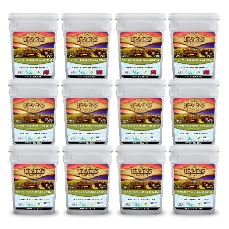 Heaven's Harvest - 12 Month Fruit and Vegetable Pack - 2,040 Servings
