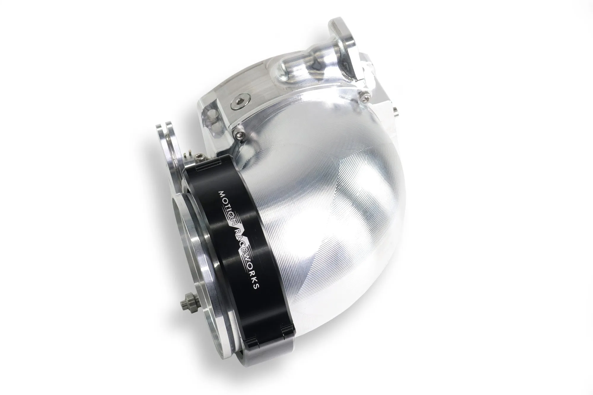 High Flow 90° Tight Radius 4" Quick Seal Attachment for ICON 102mm Throttle Body - BARE 10-14017