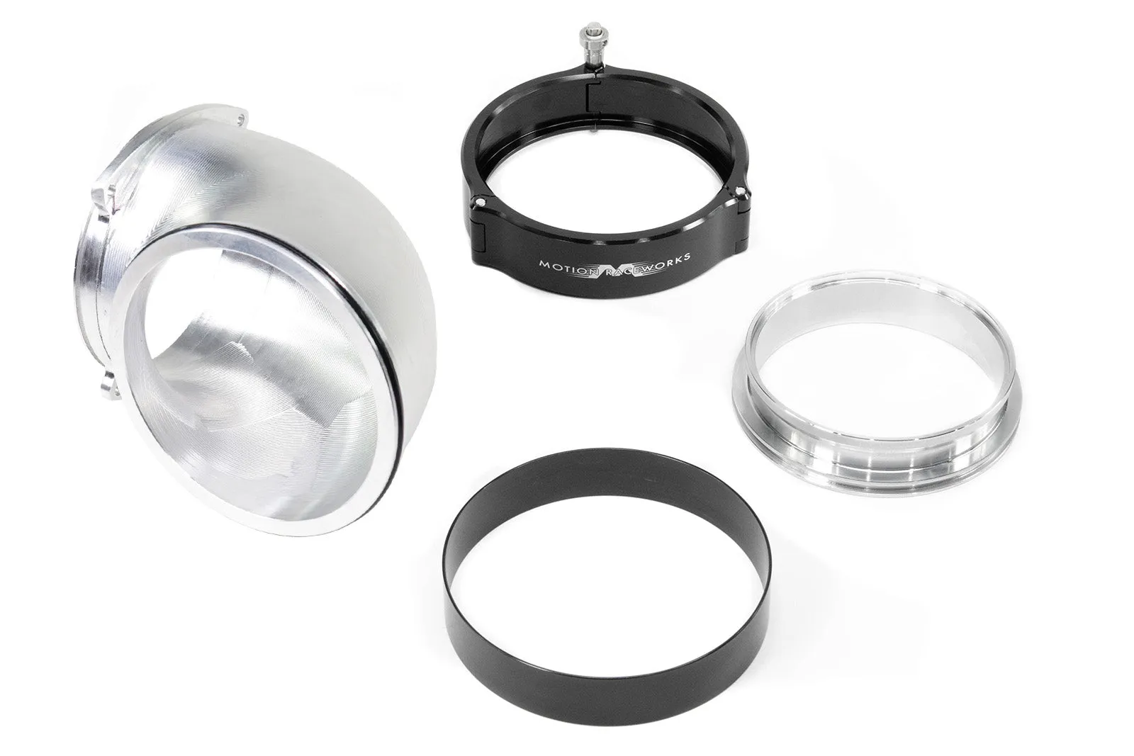 High Flow 90° Tight Radius 4" Quick Seal Attachment for ICON 102mm Throttle Body - BARE 10-14017