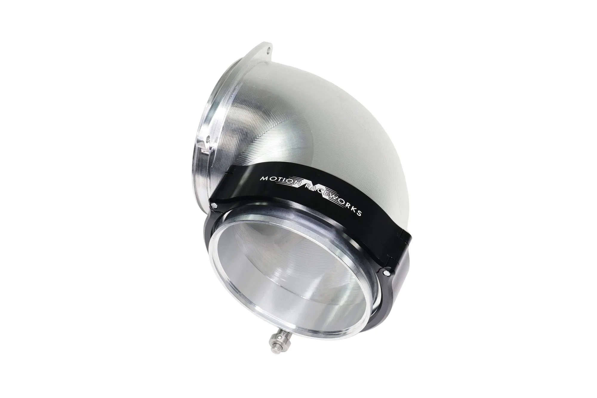 High Flow 90° Tight Radius 4" Quick Seal Attachment for ICON 102mm Throttle Body - BARE 10-14017