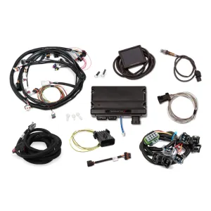 Holley EFI Terminator X Engine Control Module - 3.5" Touchscreen - Wiring Harness - Big Block/SB Ford