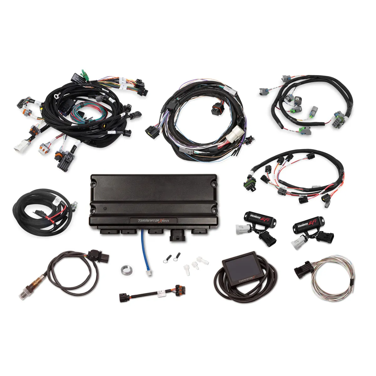 Holley EFI Terminator X Max Engine Control Module - 3.5 in Touchscreen - Ford Modular