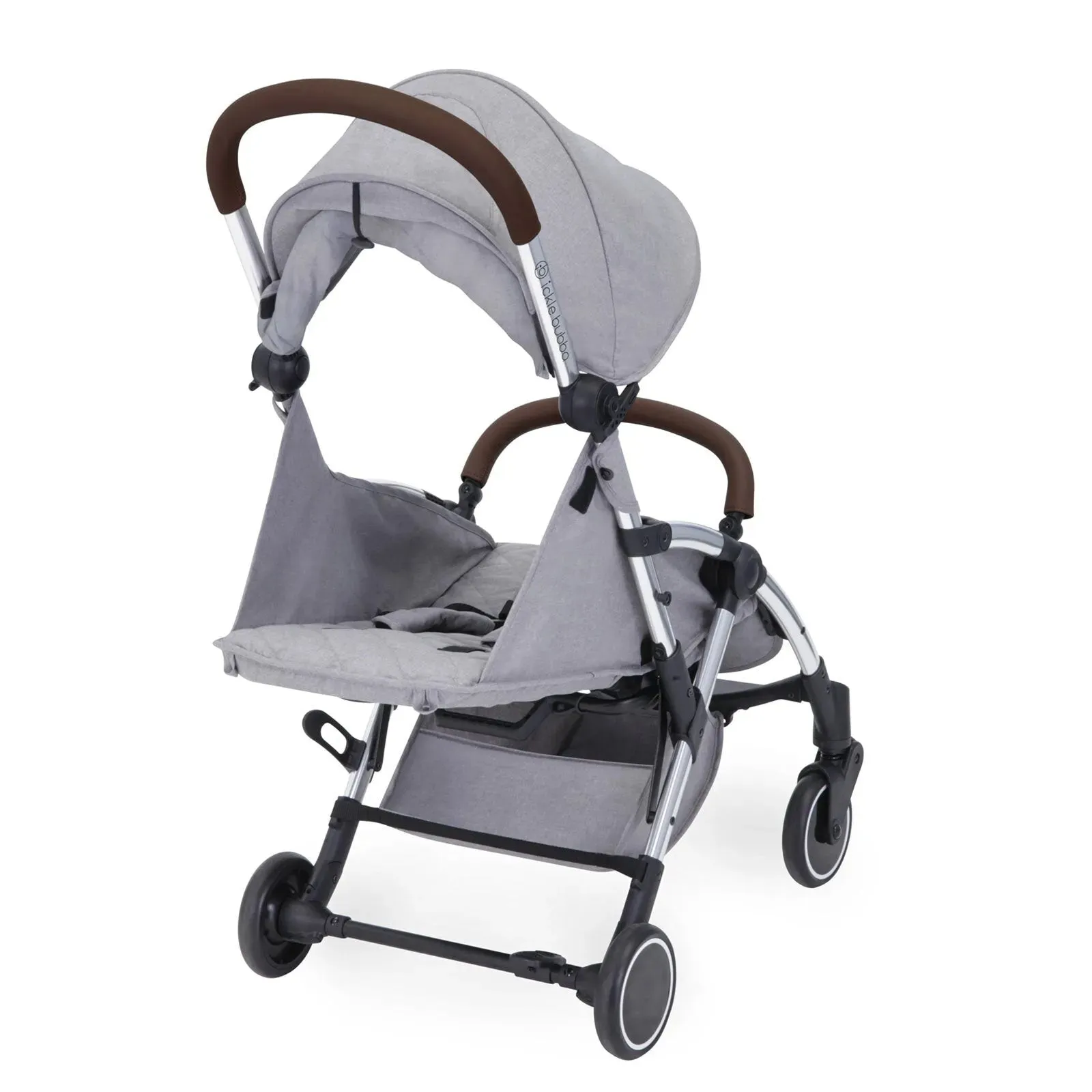Ickle Bubba Globe Max Stroller - Silver & Grey