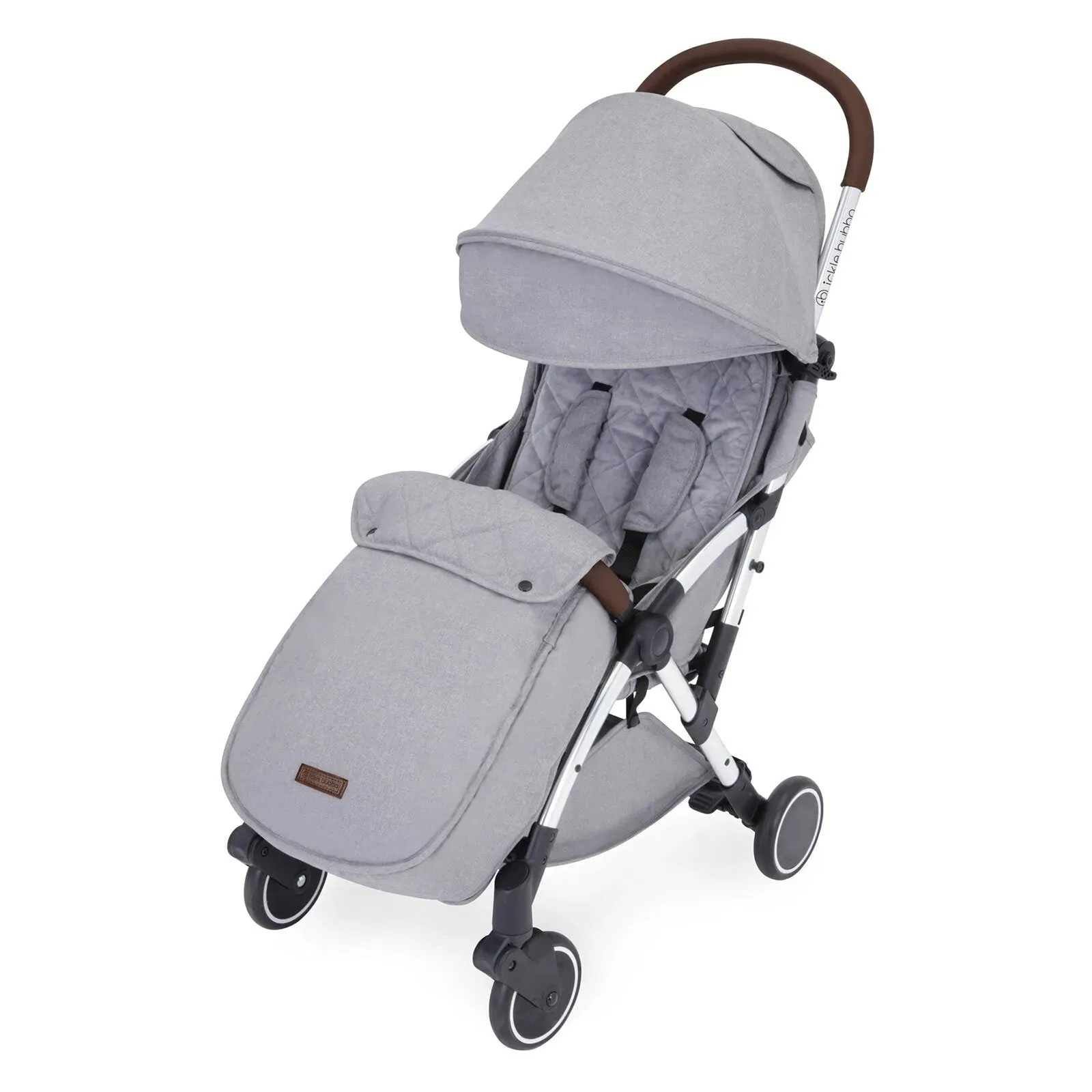 Ickle Bubba Globe Max Stroller - Silver & Grey