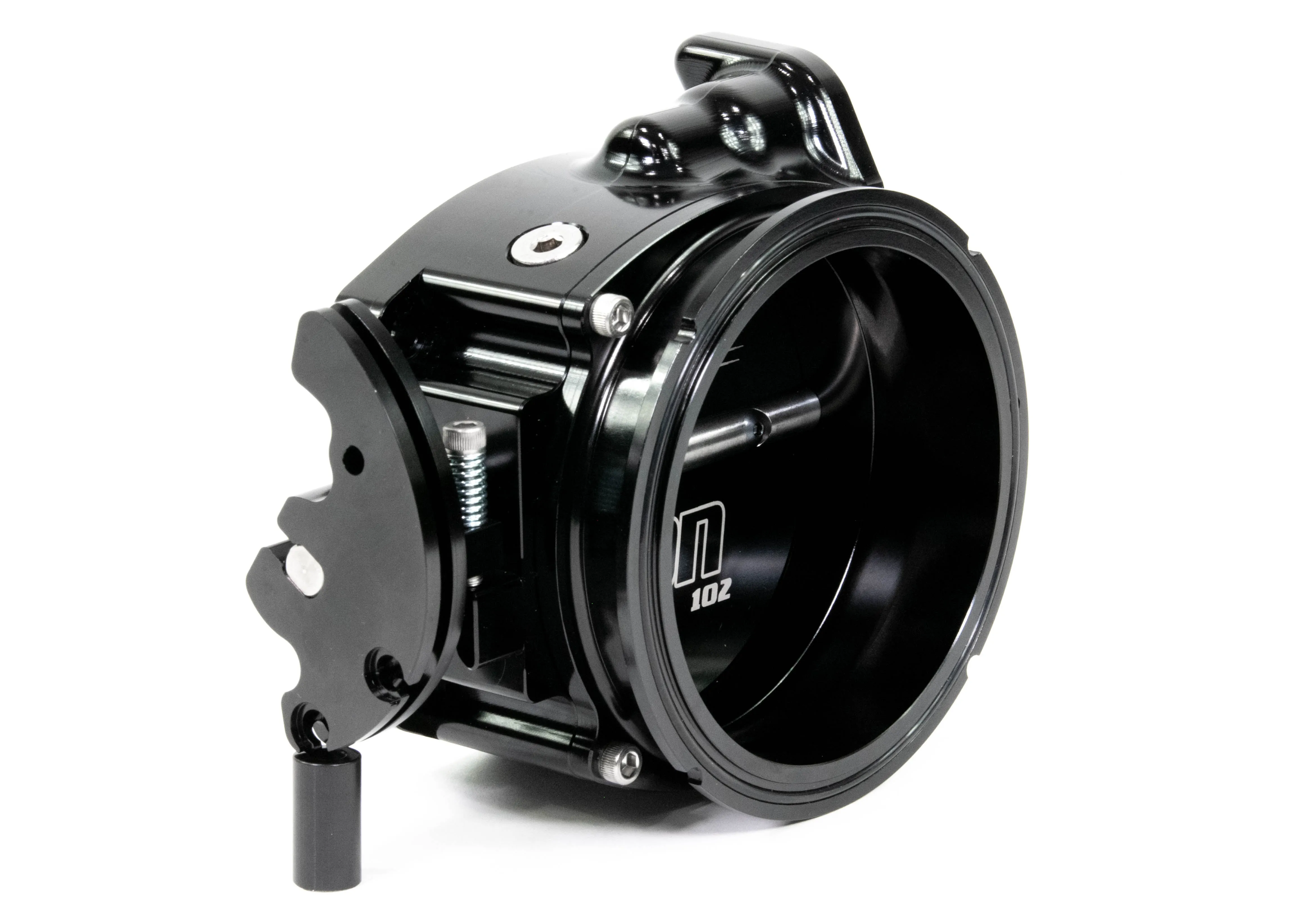 ICON 92/95mm Cable Drive Throttle Body (Black) w/ Interchangeable Connection