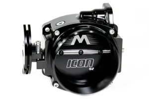 ICON 92/95mm Cable Drive Throttle Body (Black) w/ Interchangeable Connection