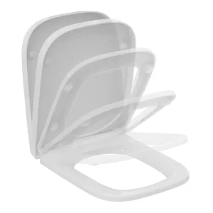 Ideal Standard i.life A Toilet Seat and Cover with Slow Close in White