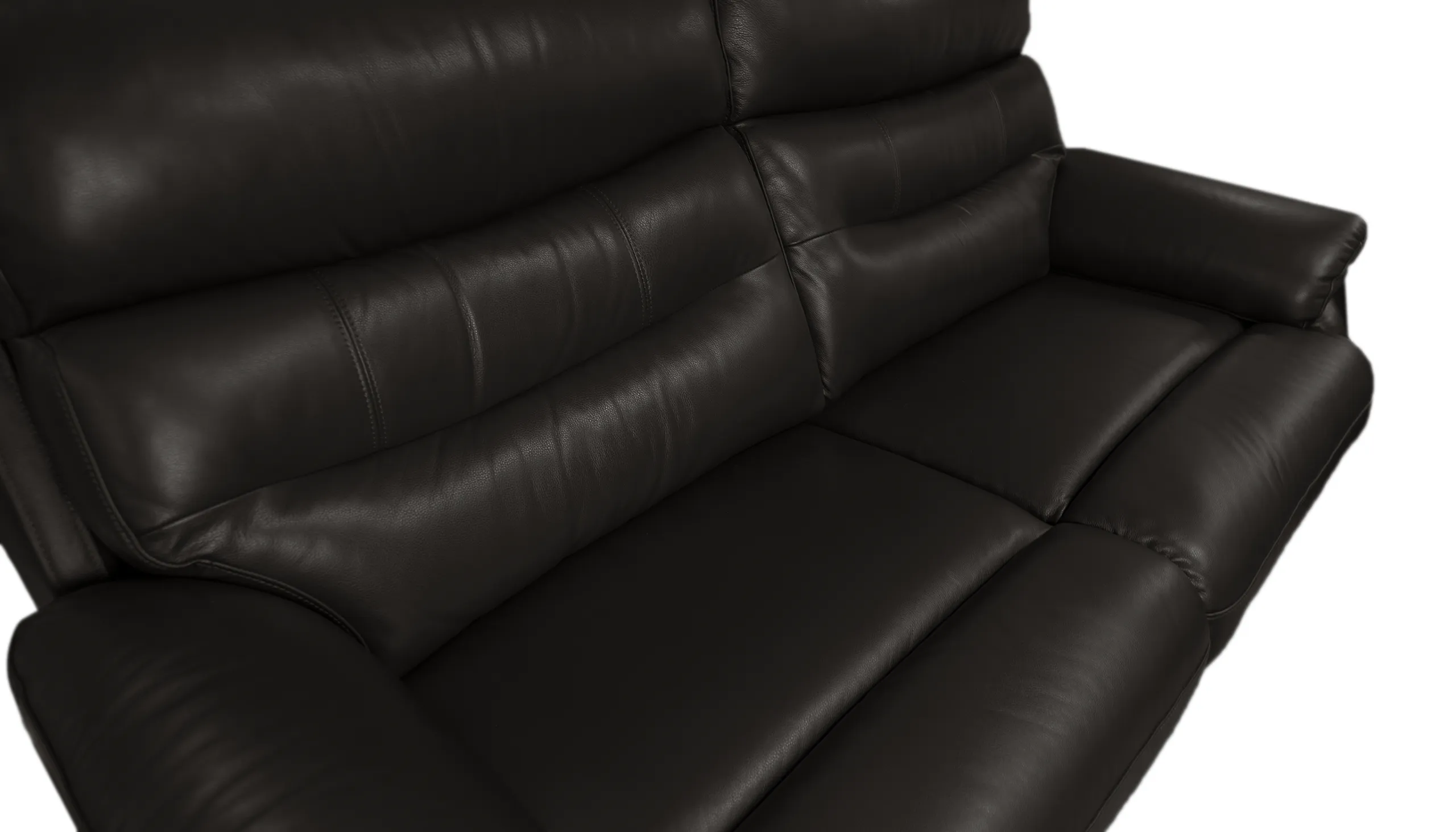 James 3 Seater Leather Sofa