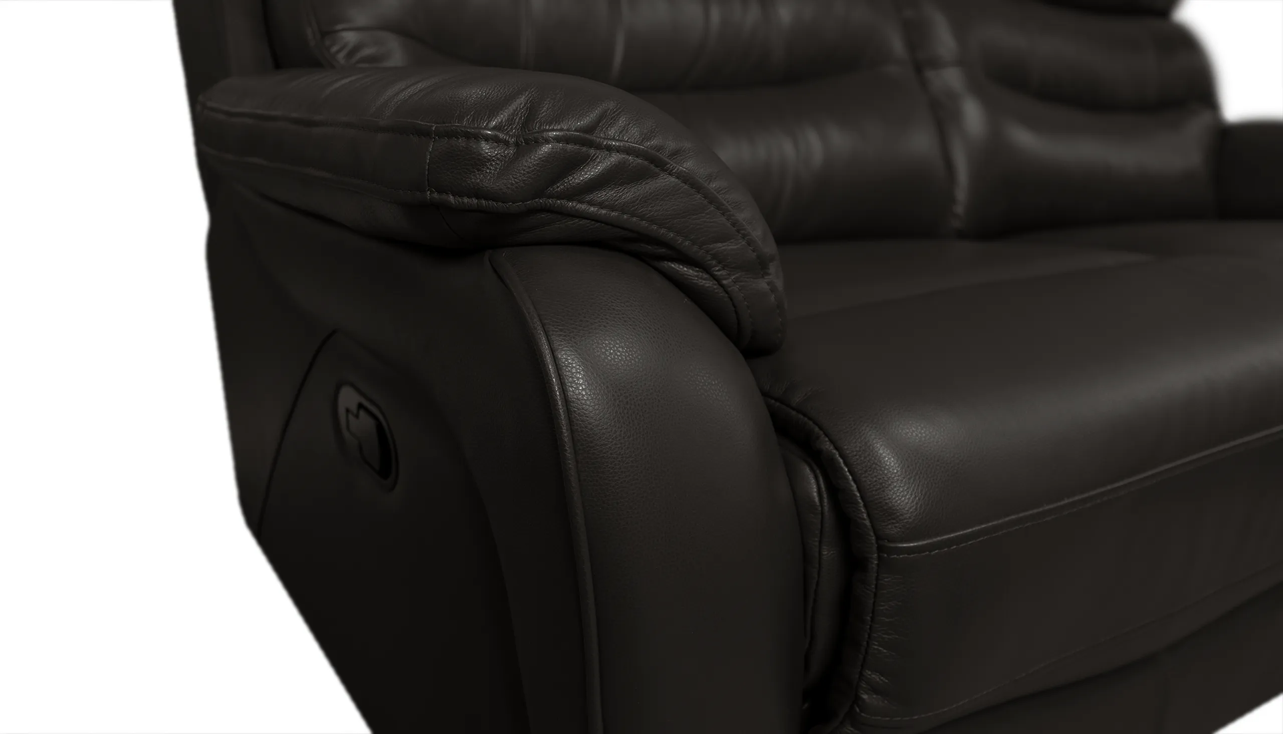 James 3 Seater Leather Sofa