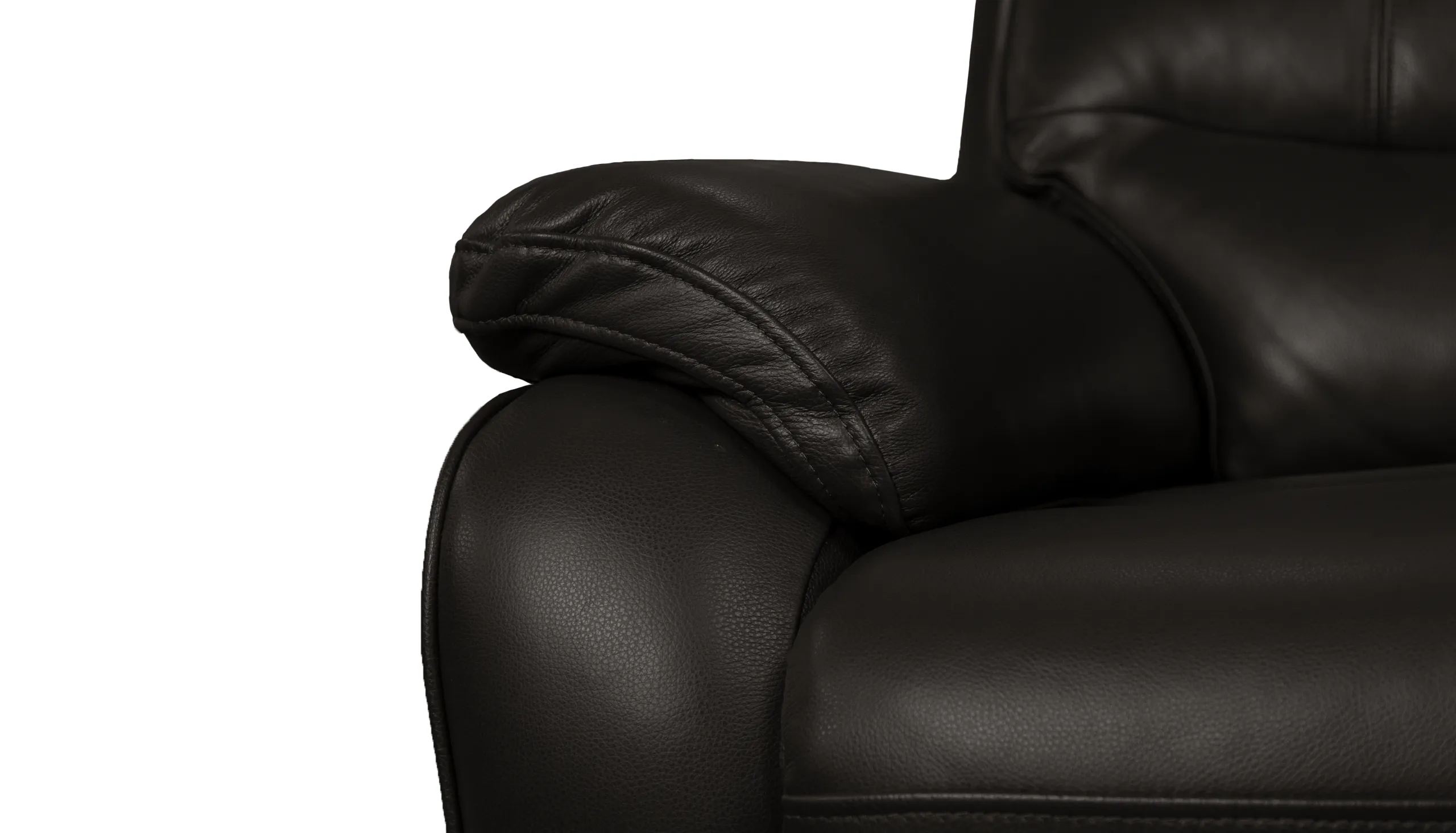 James 3 Seater Leather Sofa