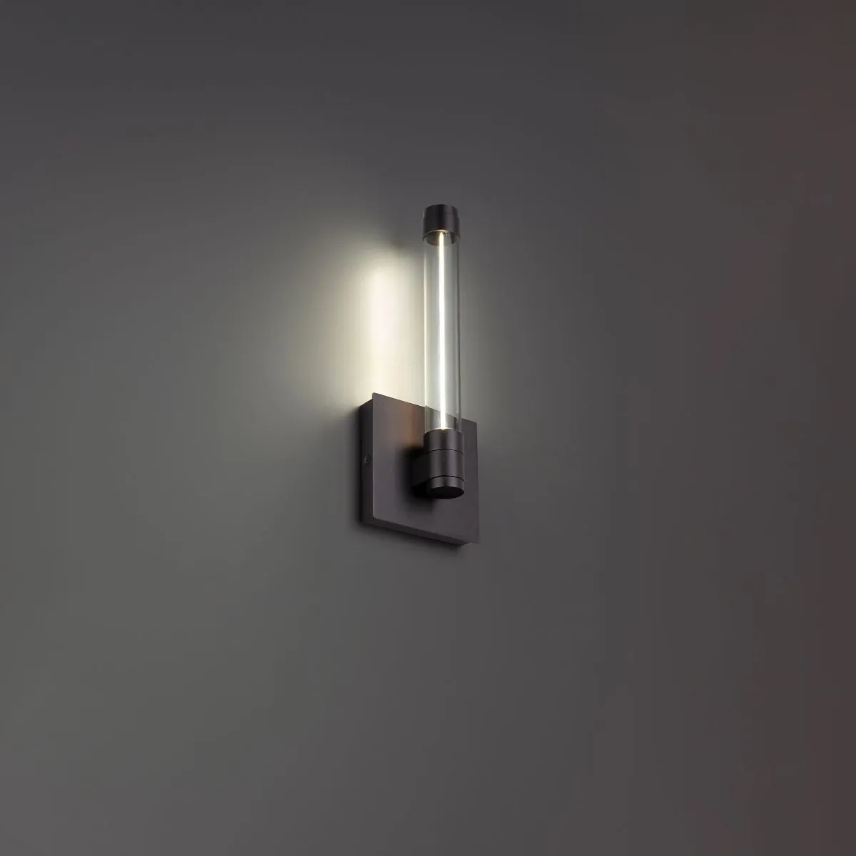 Jedi 12 in. LED Wall Light Black finish