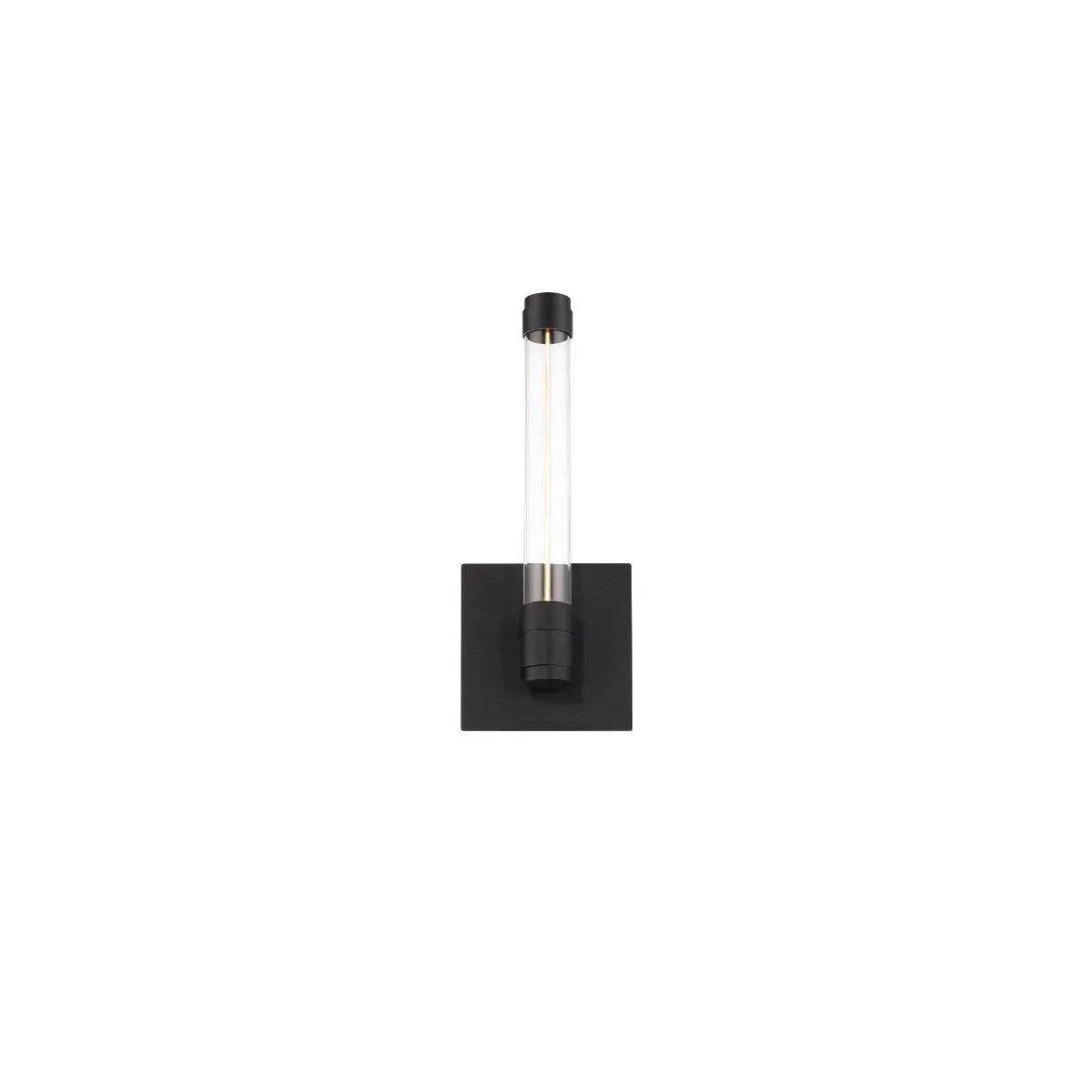 Jedi 12 in. LED Wall Light Black finish