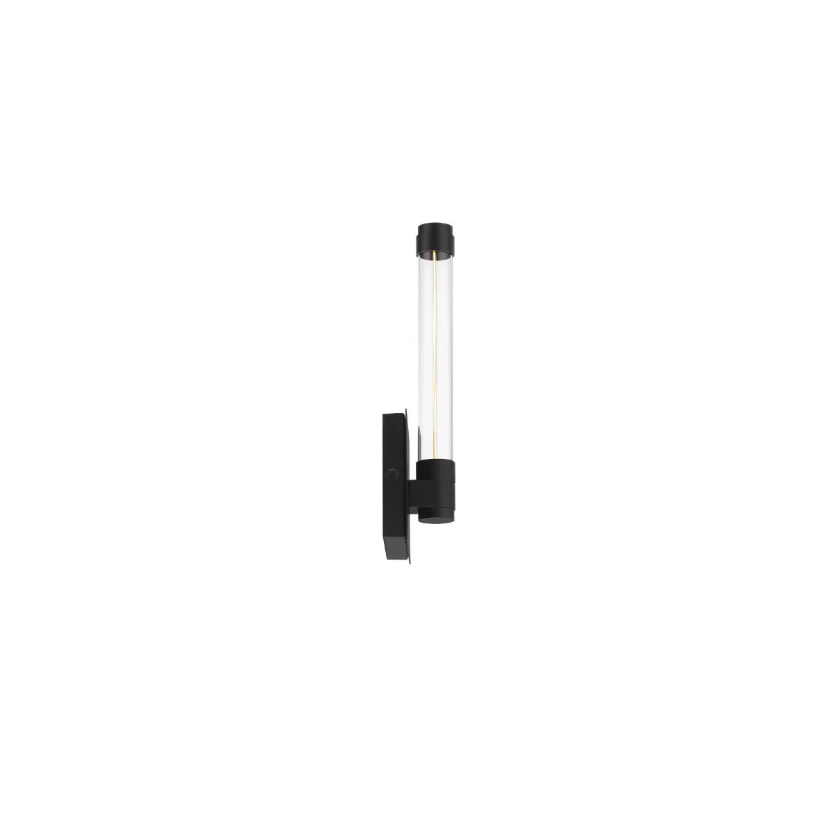 Jedi 12 in. LED Wall Light Black finish