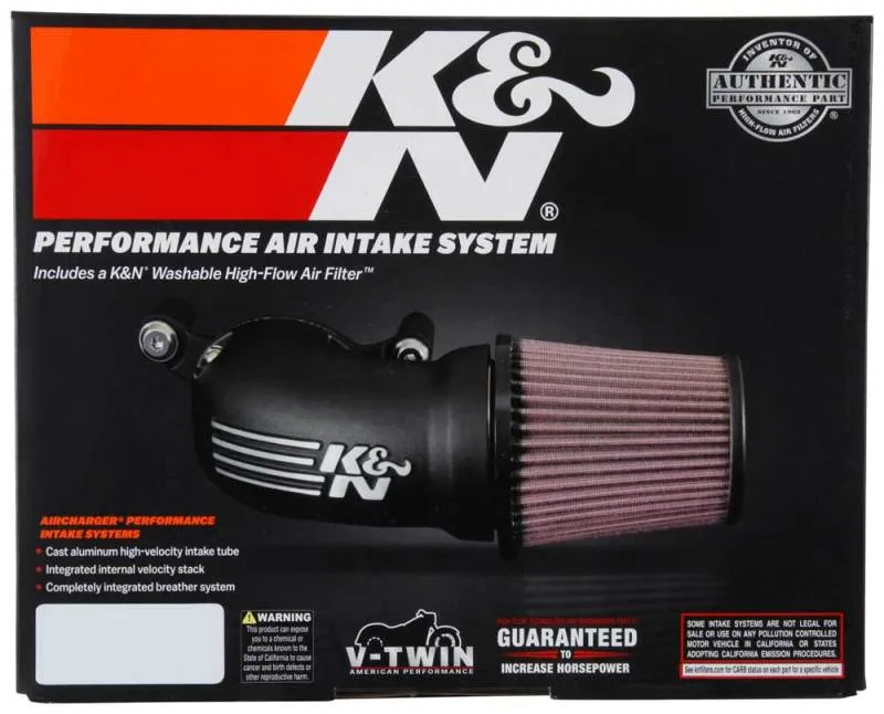 K&N 01-17 Harley Davidson Softail / Dyna FI Performance Air Intake System 57-1137