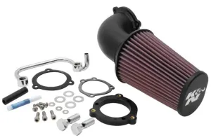 K&N 07-10 Harley Davidson XL Aircharger Performance Intake 63-1126