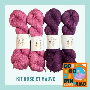 Kit pour le MKAL du châle Go Go Dynamo de Stephen West