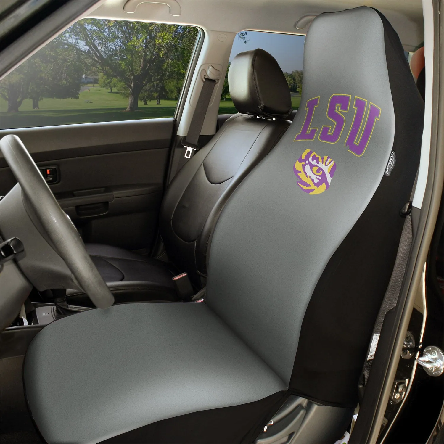 LSU Ultimate Suede Seat Cover