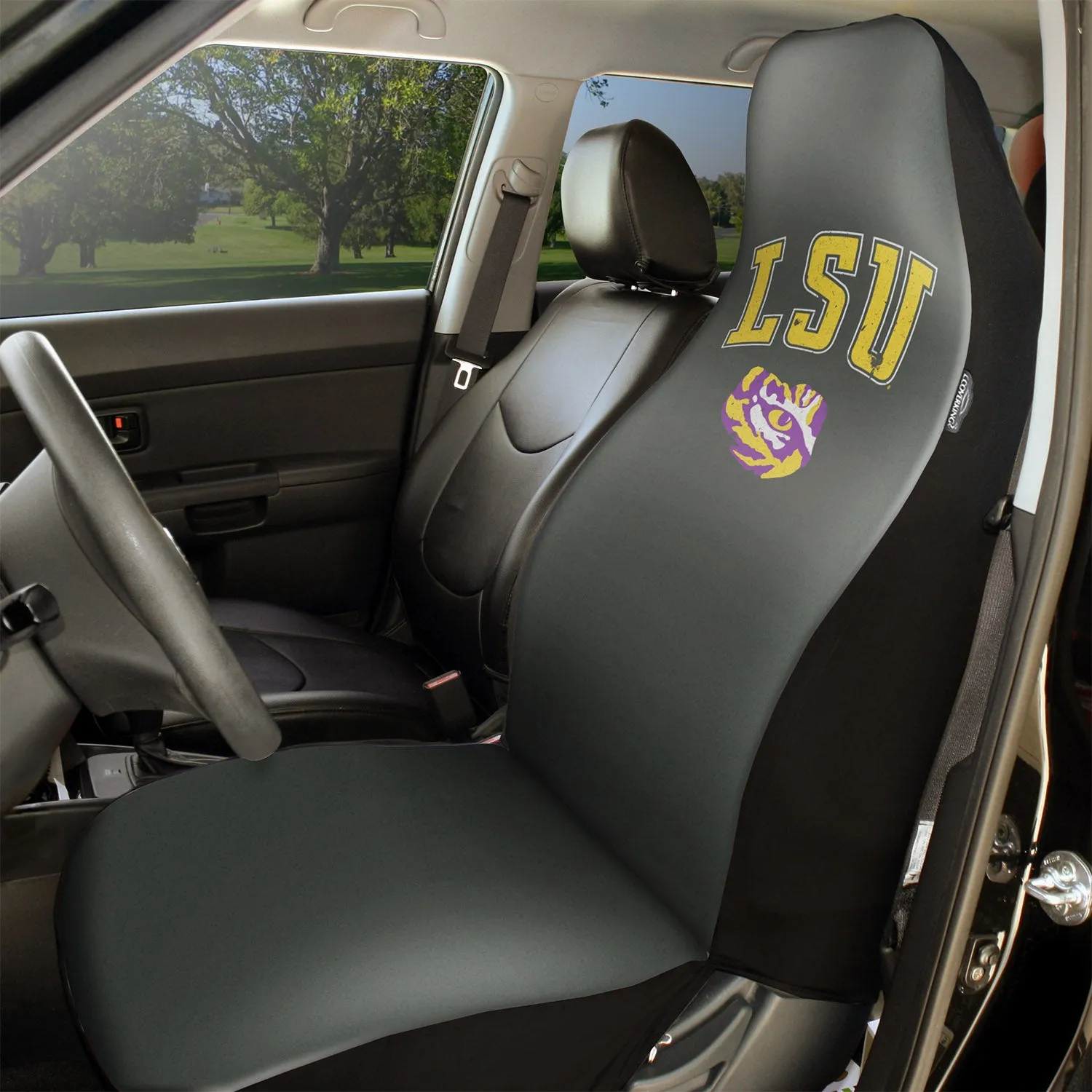 LSU Ultimate Suede Seat Cover
