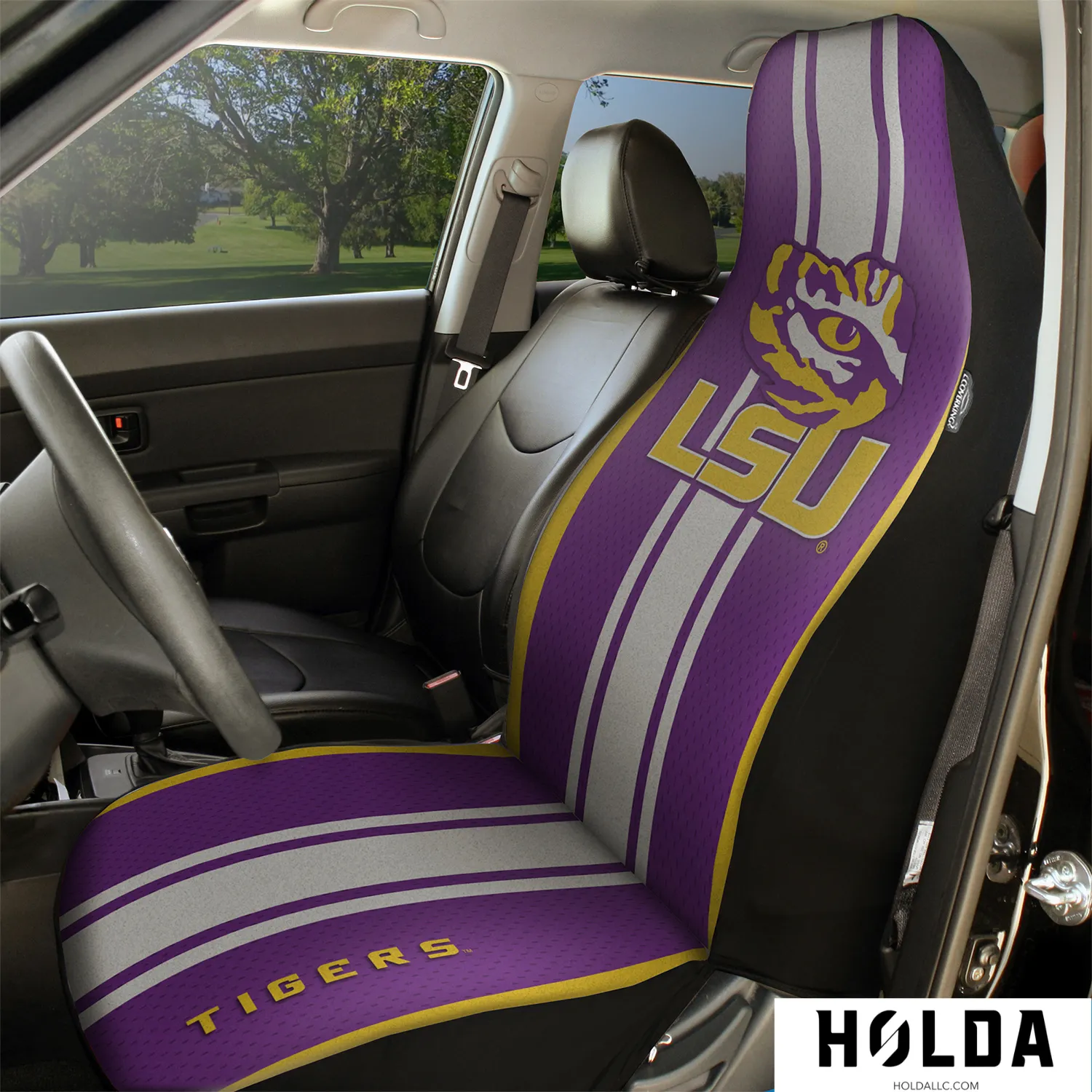 LSU Ultimate Suede Seat Cover