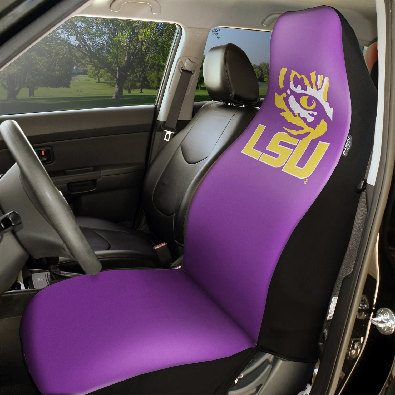 LSU Ultimate Suede Seat Cover