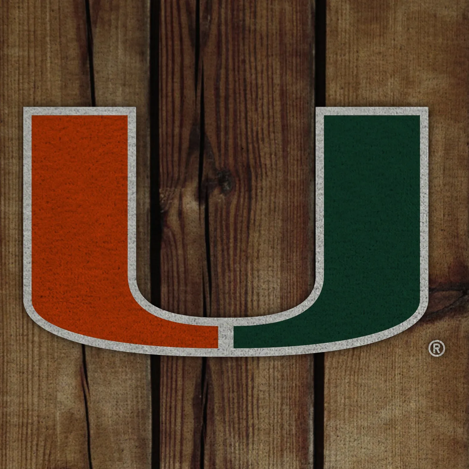 Miami Hurricanes Universal Seat Cover - Premium Ultimate Suede