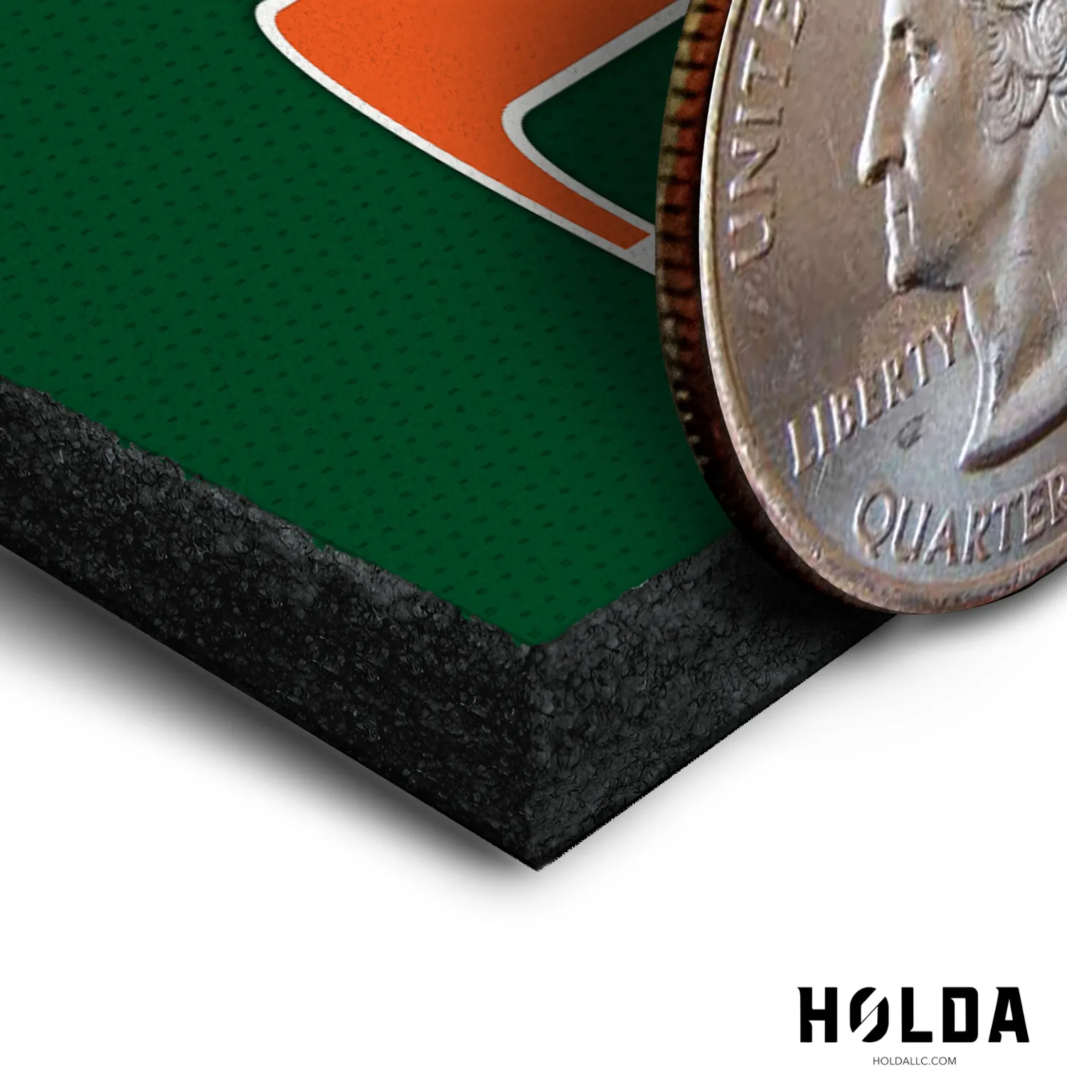 Miami Hurricanes Universal Seat Cover - Premium Ultimate Suede