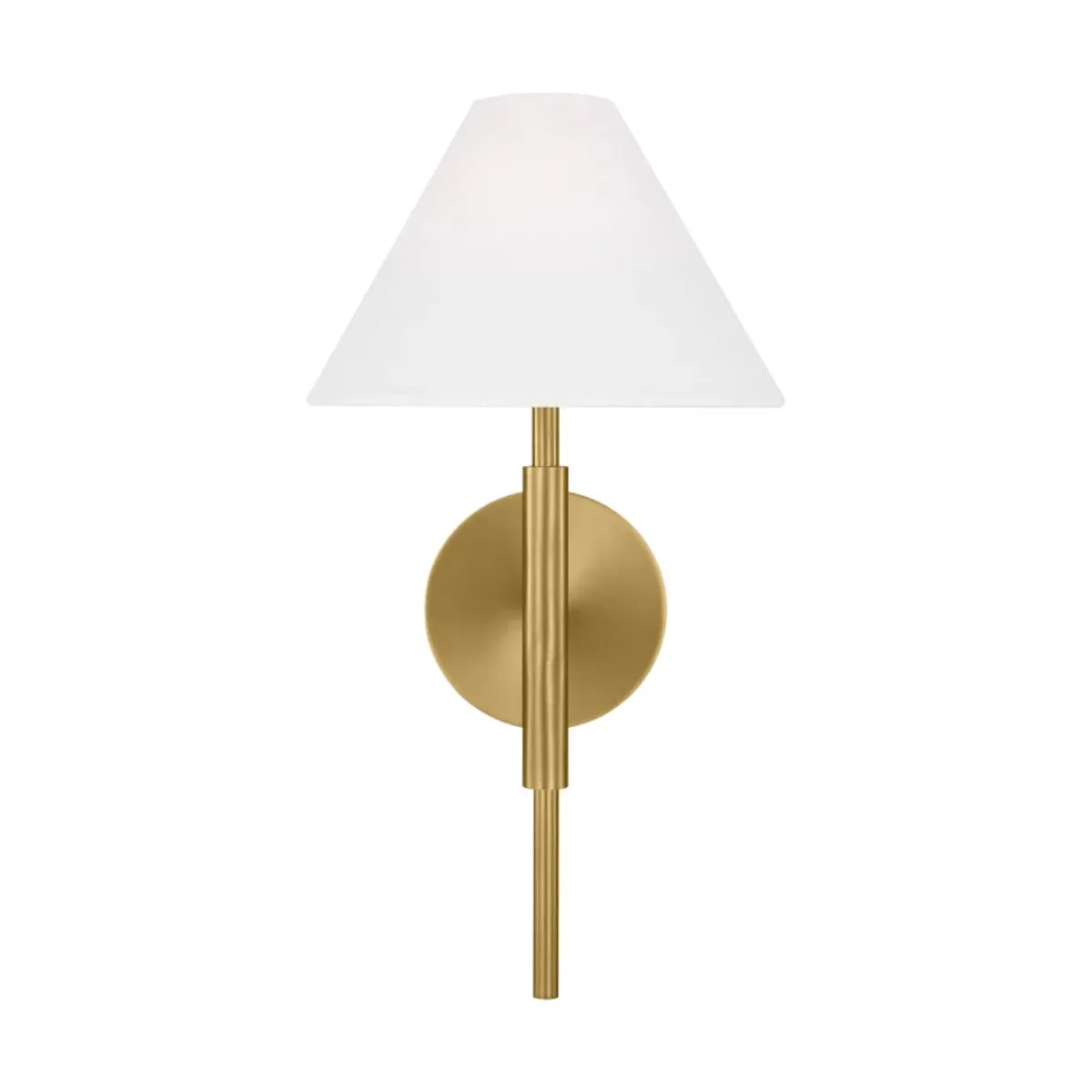 Porteau 17 in. Wall Sconce Satin Brass finish