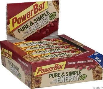 Power Bar Pure and Simple Cranberry Oatmeal Cookies