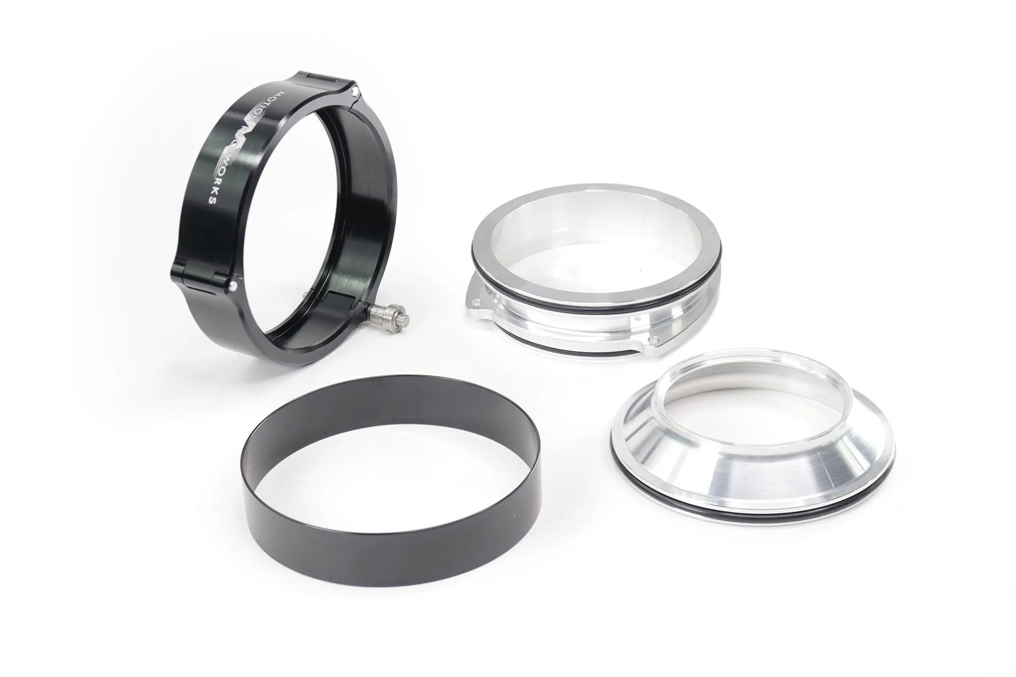 Quick Seal 3" Connector w/ Clamp for Bare ICON 92mm Throttle Body
