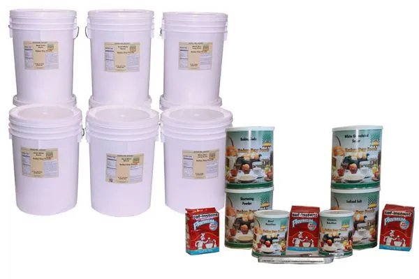 Rainy Day Foods - Basic 1 Year Food Storage Unit For One
