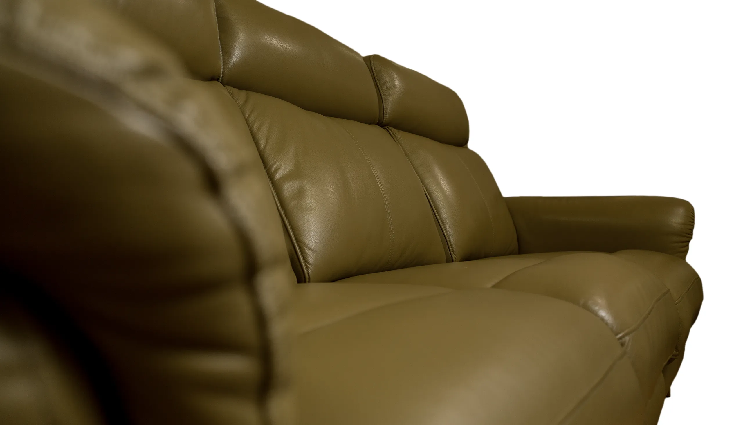 Sienna 2 Seater Power Recliner Sofa in Leather