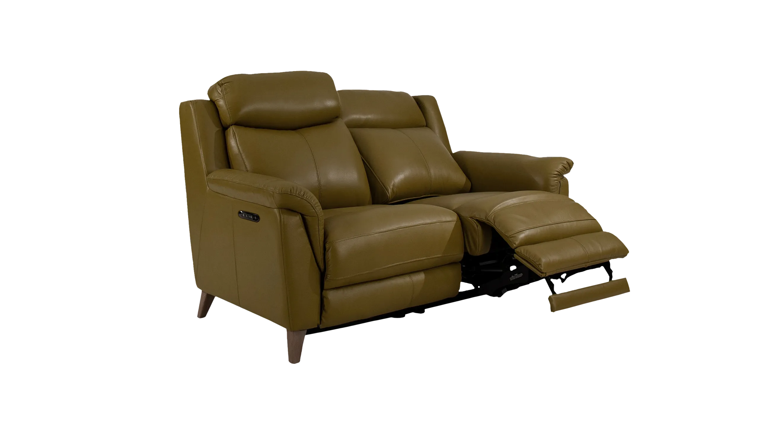 Sienna 2 Seater Power Recliner Sofa in Leather