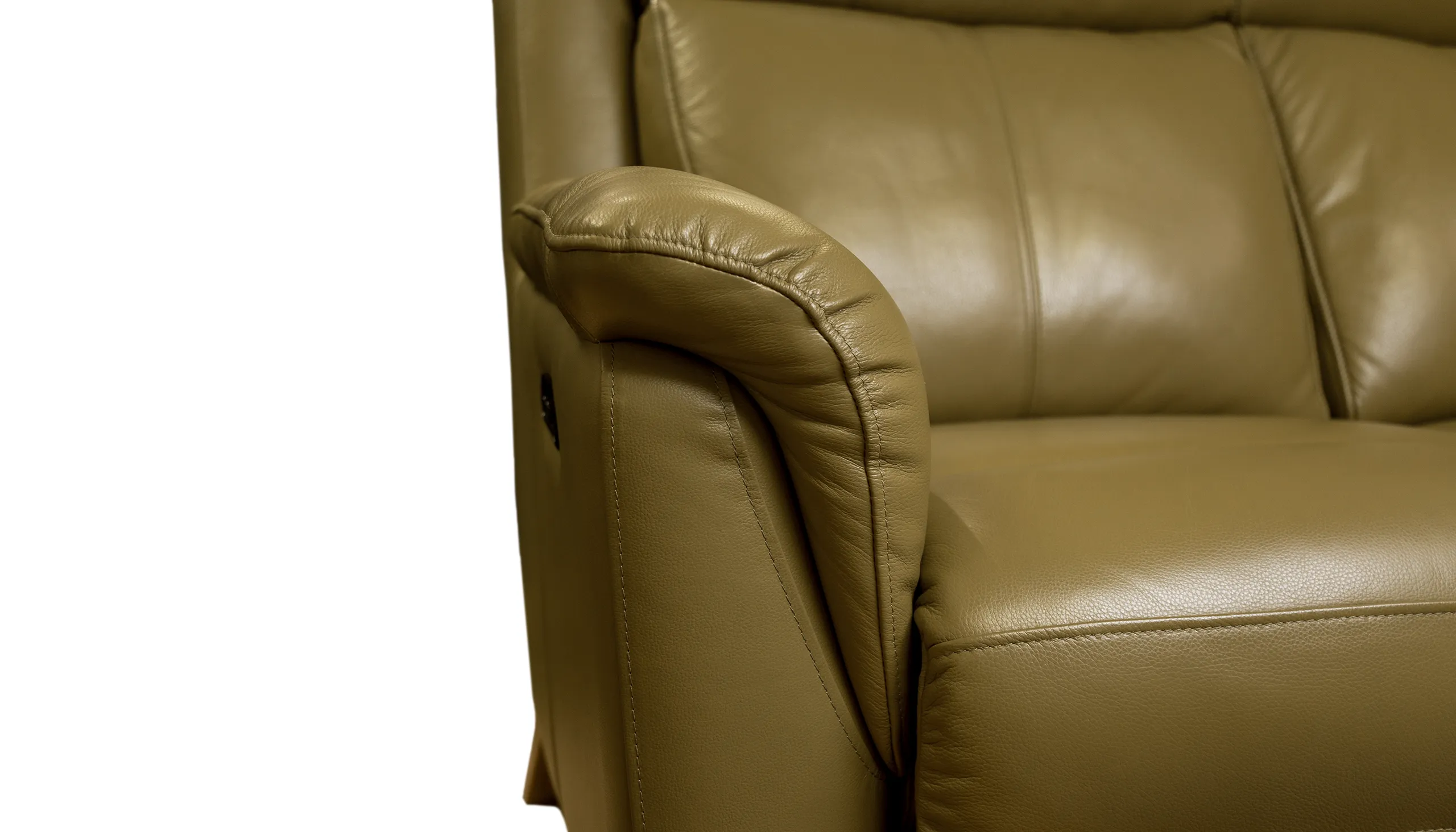 Sienna 2 Seater Power Recliner Sofa in Leather